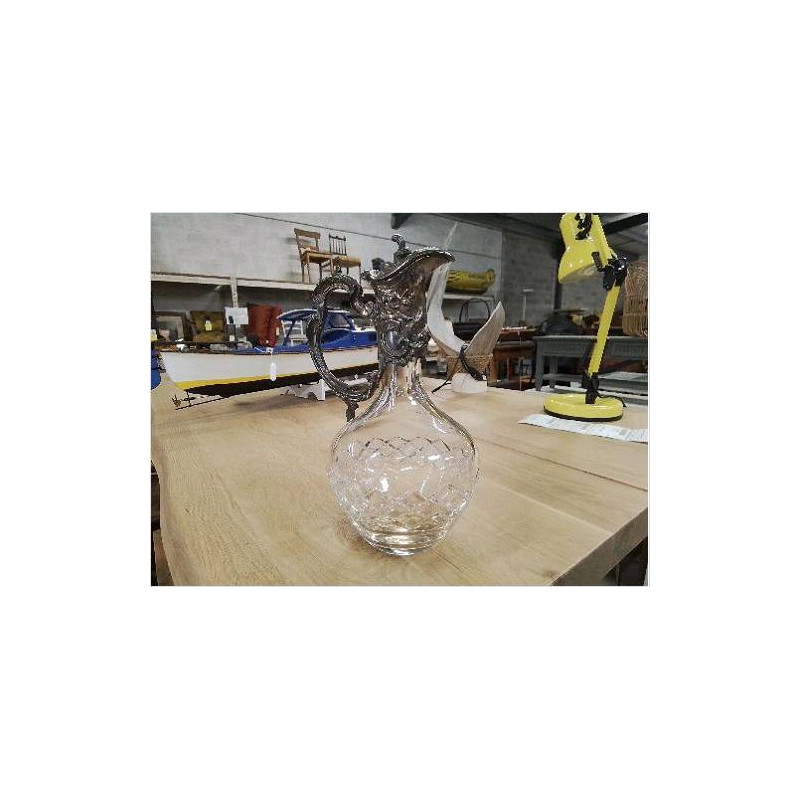 CARAFE CRISTAL ANSE ET VERSEUR MA