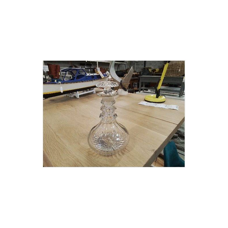 CARAFE CRISTAL + BOUCHON 