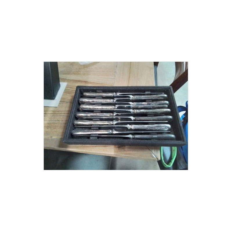 LOT DE 12 COUTEAUX MA CHRISTOFLE 