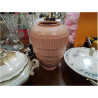 VASE ROSE FAIENCE 
