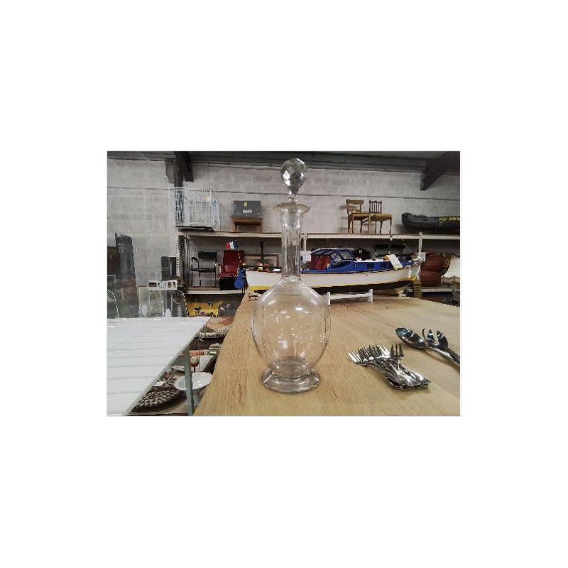 CARAFE AVEC BOUCHON VERRE 