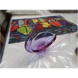 COUPE CRISTAL MAUVE FORME
