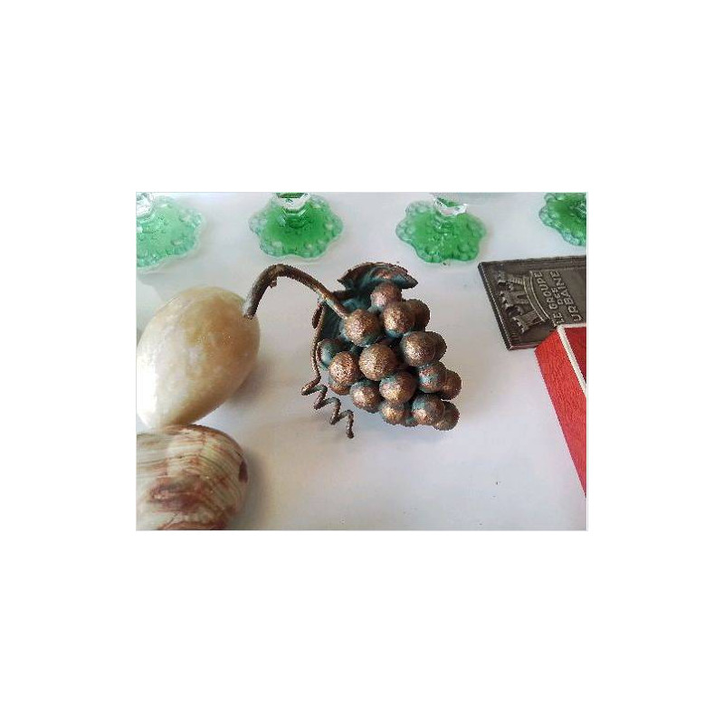 GRAPPE DE RAISIN BRONZE