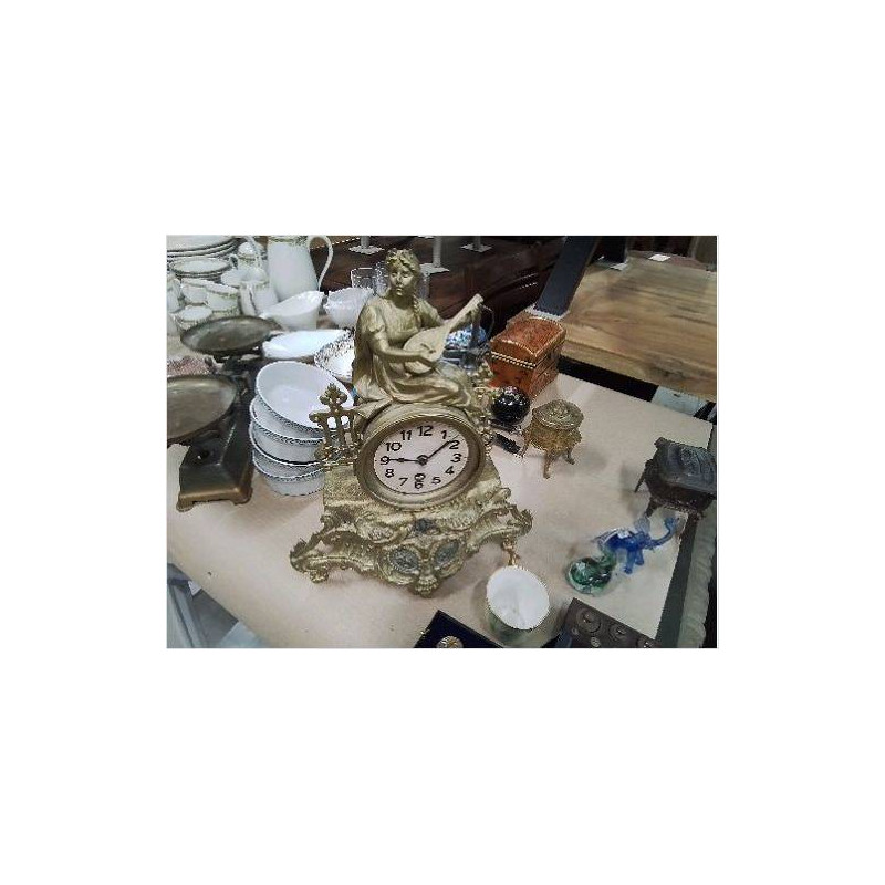 PENDULE JOUEUR MANDOLINE+CLE A1