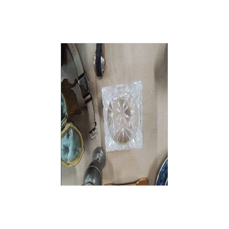 CENDRIER CRISTAL CARRÉ PM