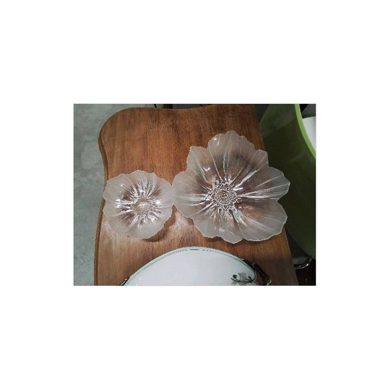 DUO VIDE POCHES FORME FLEURS CRISTAL M.JOHANSSON