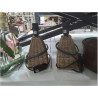 PIED DE LAMPE CHEVET  CORDE PM