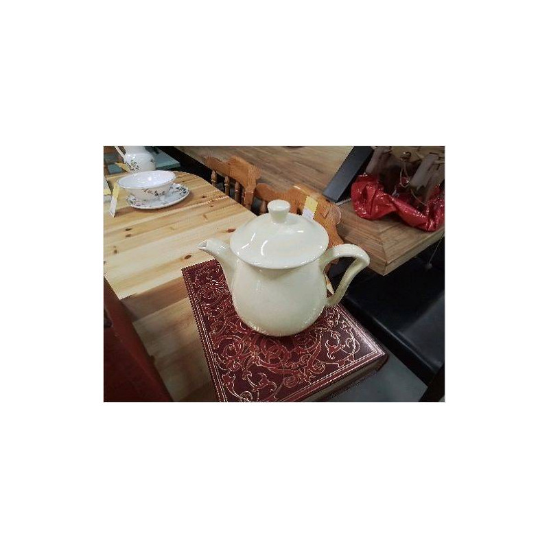 CAFETIERE VERSEUSE JAUNE PALE ANC