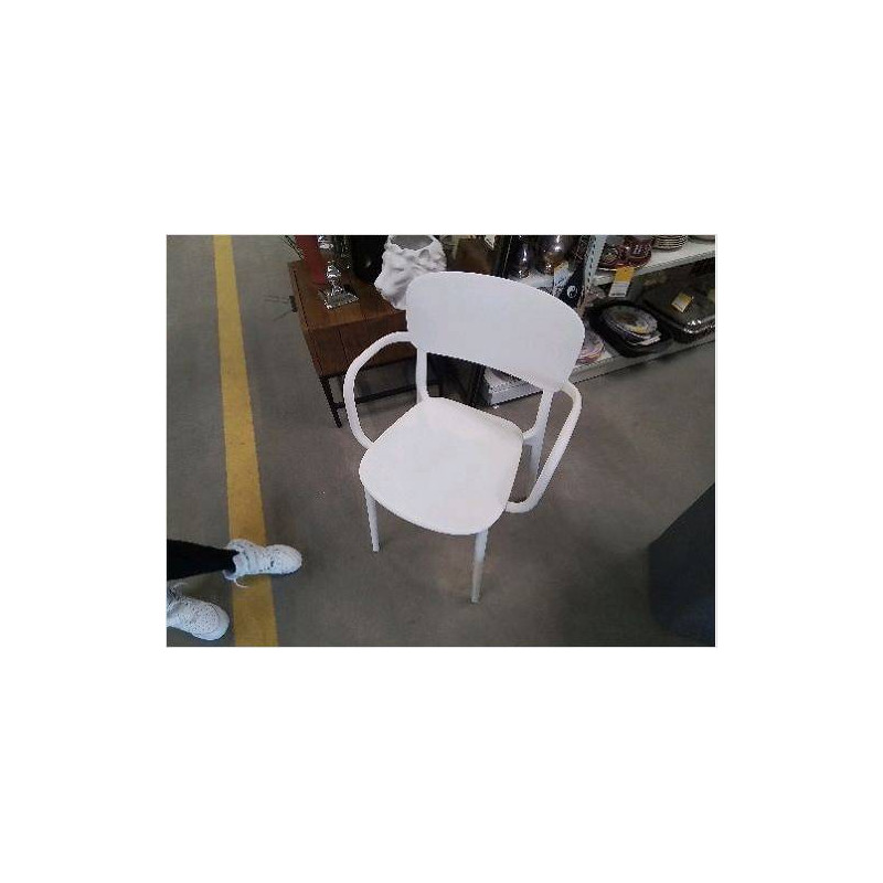 FAUTEUIL BLANC CALLIGARI 