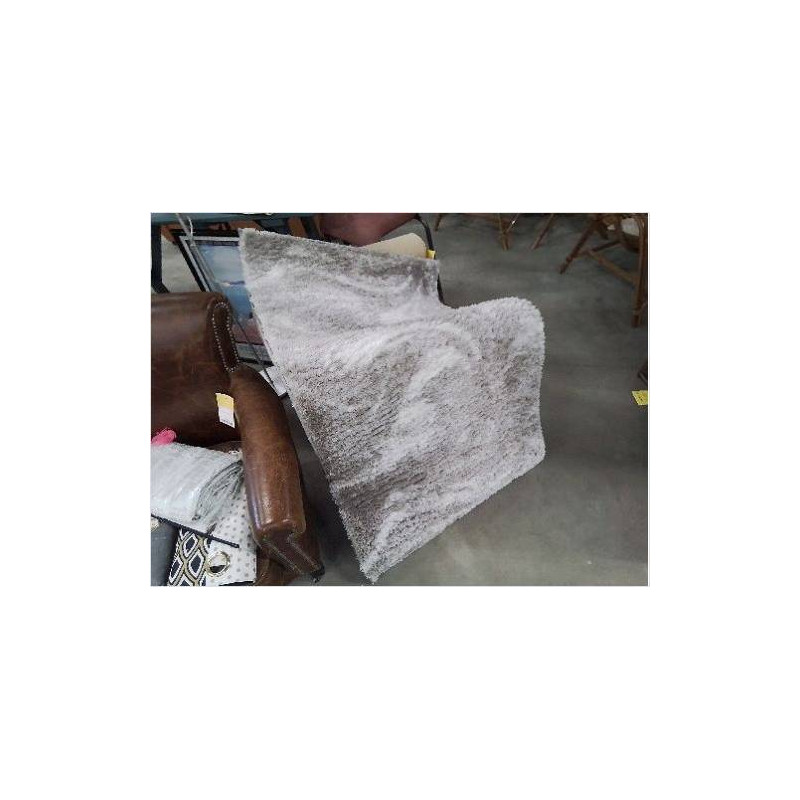 TAPIS GRIS BLANC 80 X 150