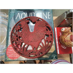 DESSOUS DE PLAT COQ FONTE