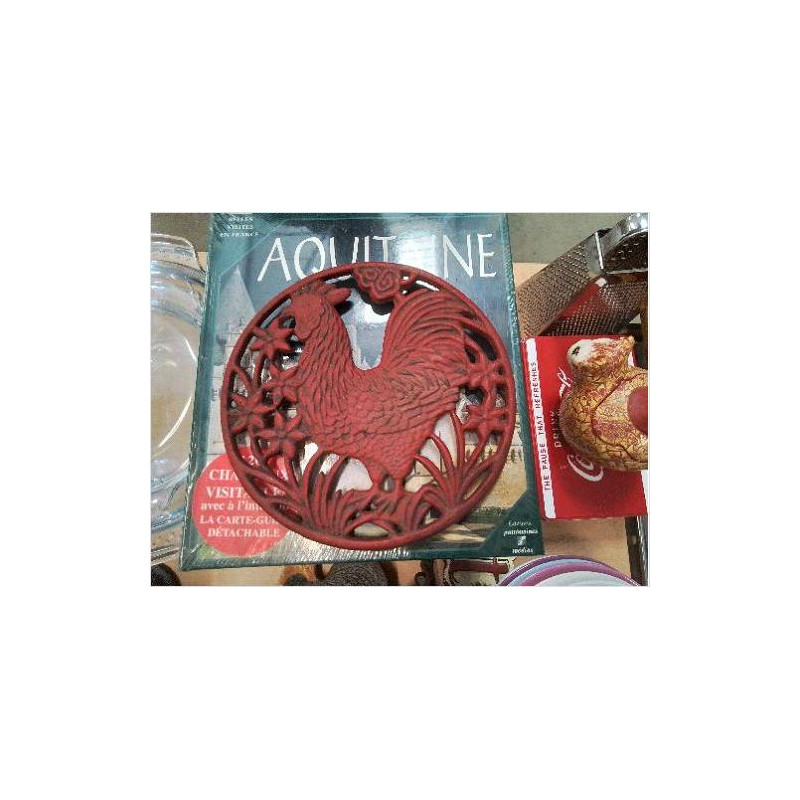 DESSOUS DE PLAT COQ FONTE