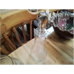 CARAFE VERRE + BOUCHON DECO...