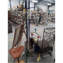 LAMPADAIRE FER FORGE PEINT...