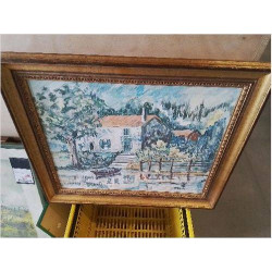 TABLEAU MAISON BARQUE TARRAB