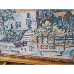 TABLEAU MAISON BARQUE TARRAB