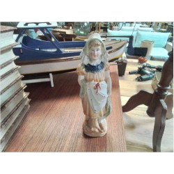 STATUETTE BISCUIT FEMME 