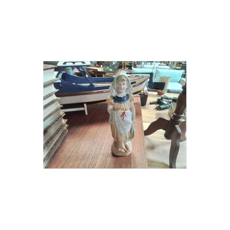 STATUETTE BISCUIT FEMME 