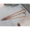 CANNE ANC PIED METAL