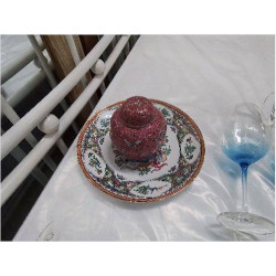 POT CHINOIS ROSE PAPILLON