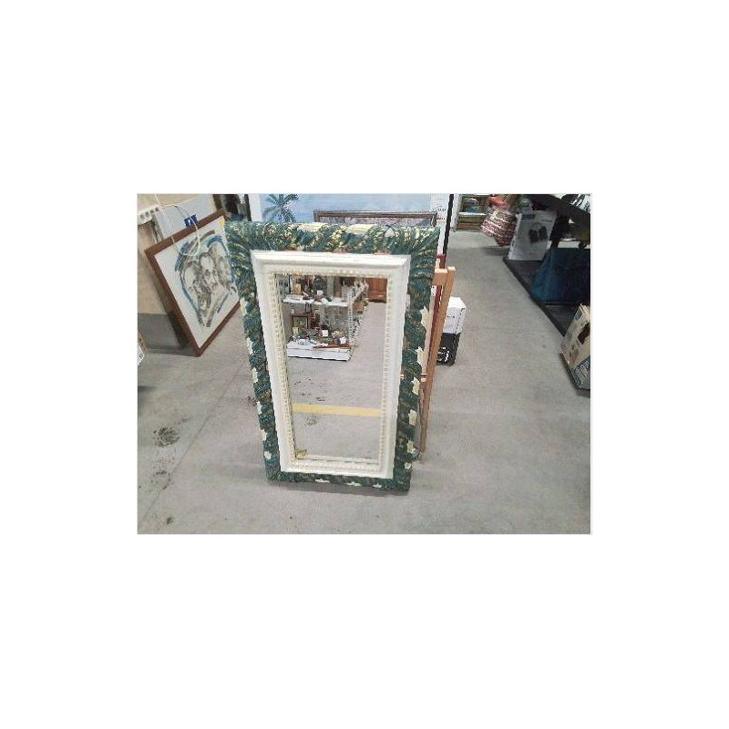 MIROIR VERT BLC DECOR FEUILLES WHAT’S 1MX60CM