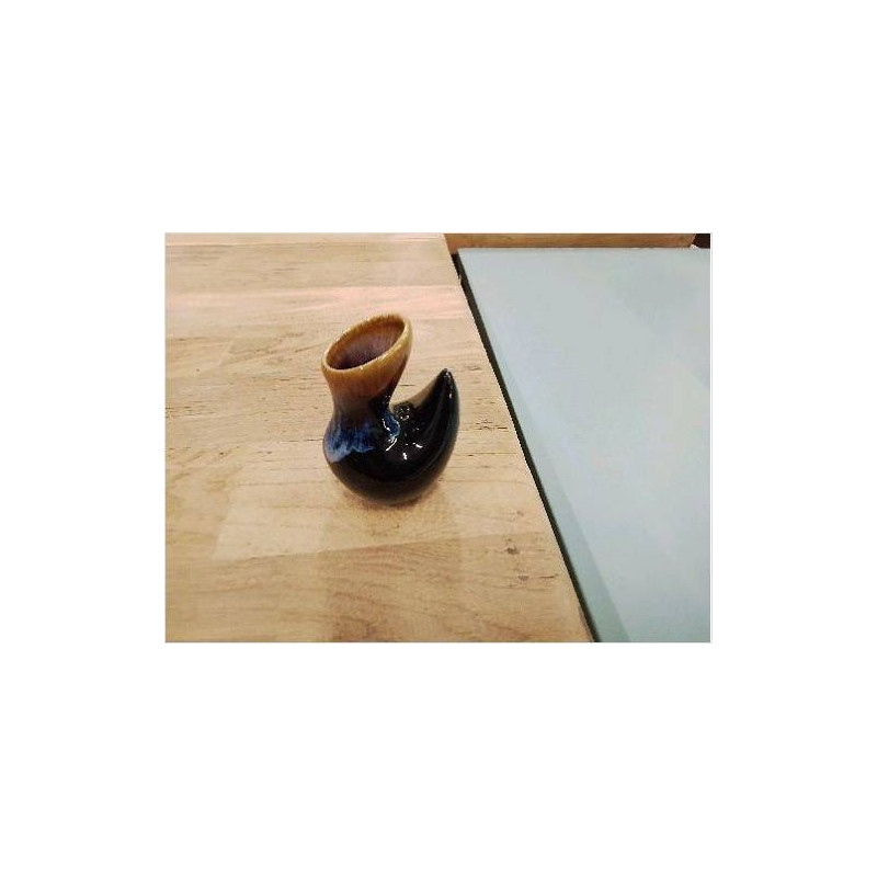 VASE TPM NOIR BLEU MARRON