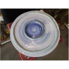 PLAT A TARTE CERAMIQUE BLEU DIAM 43CM