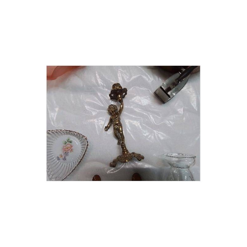 CHANDELIER ANGELOT BRONZE