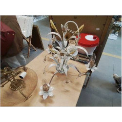 LUSTRE FLEURI FEUILES 