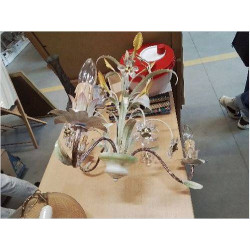 LUSTRE FLEURI FEUILES 