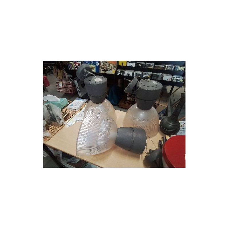 SUSPENSION INDUS PLEXI ALU GRIS 