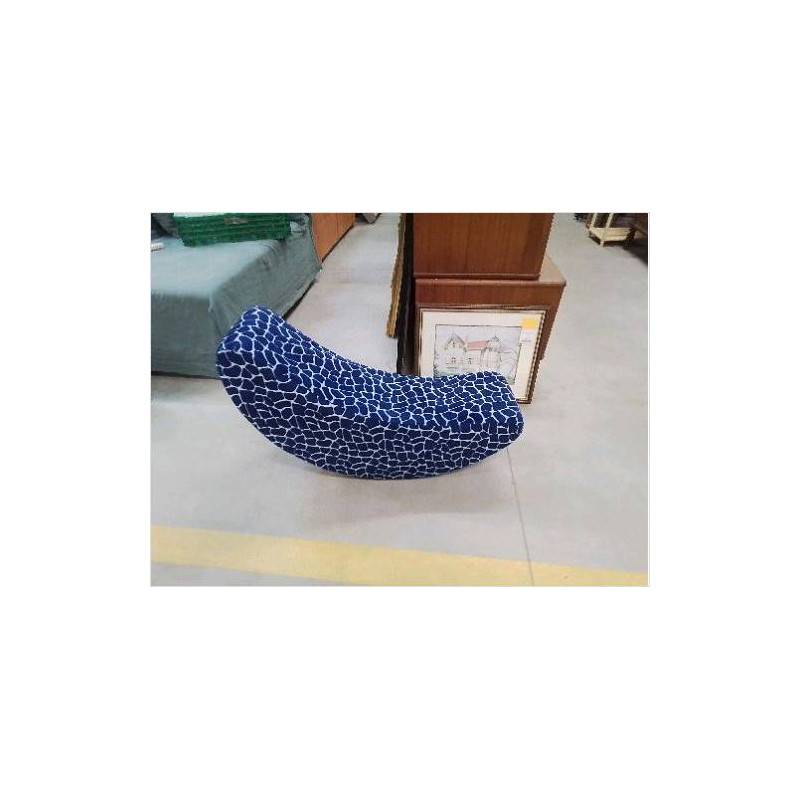 BANANE BASCULE TACHETÉE BLEU