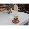 BUSTE FEMME SUR SOCLE PIERRE