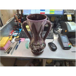 VASE 2 ANSES MAUVE