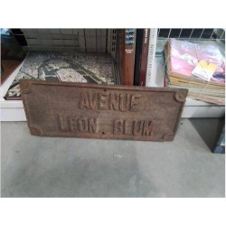 PLAQUE NOM DE RUE