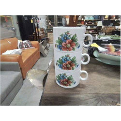 ENS 3 TASSES VINTAGE...