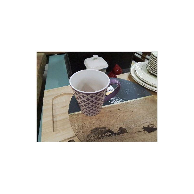 MUG MAUVE BLC 