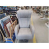 FAUTEUIL CUIR ELECTRIQUE GRIS+ ACC BB