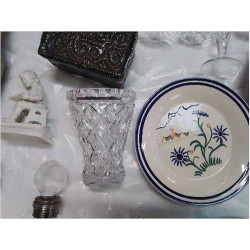 VASE CRISTAL LOSANGES