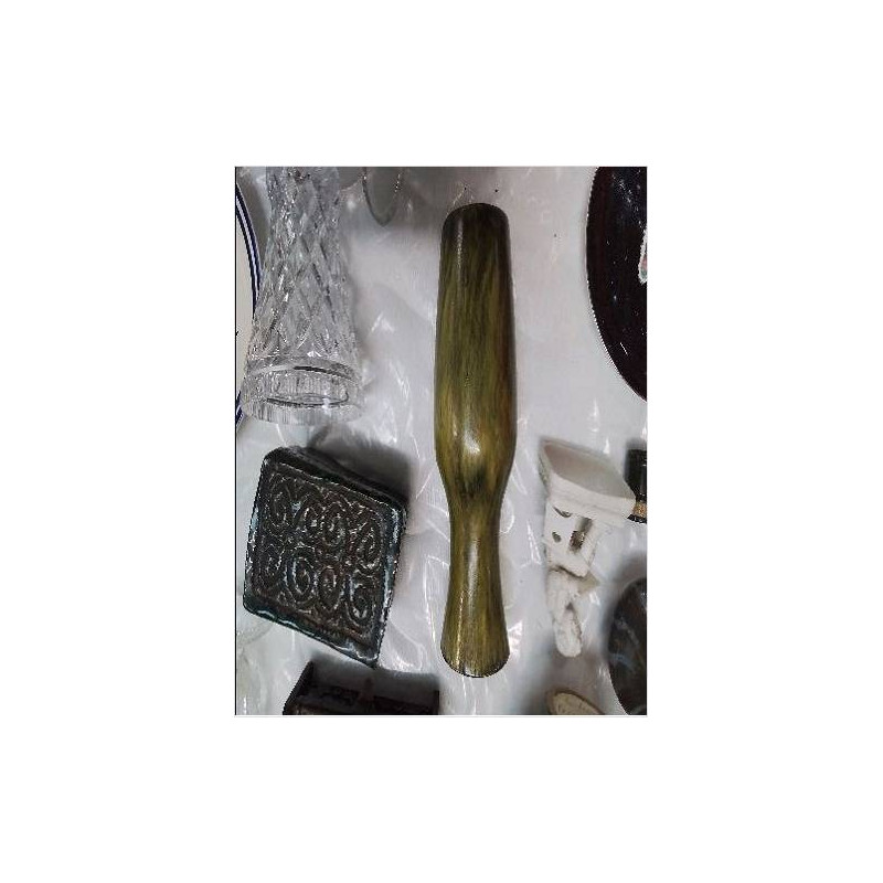 VASE JAUNE VERT