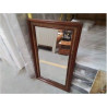 MIROIR MERISIER MASSIF EBENISTE 74 X 121