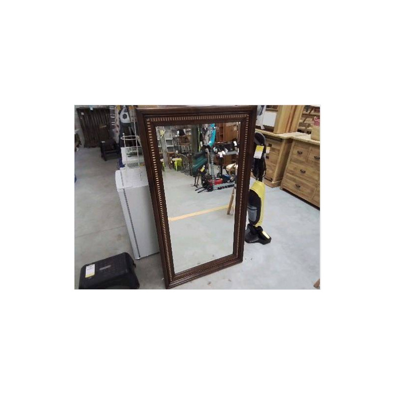 MIROIR MERISIER MASSIF EBENISTE 80 X 142