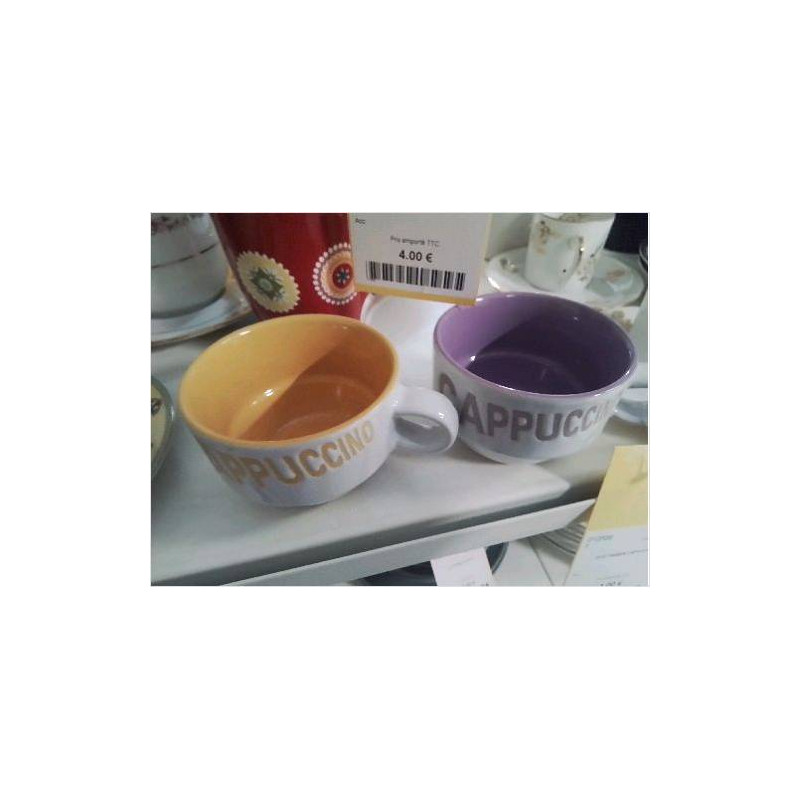 DUO TASSES CAPPUCINO