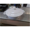 TERRINE BLANCHE COUVERCLE OVALE