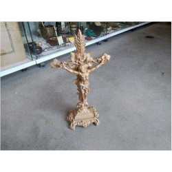 CRUCIFIX BRONZE DORÉ