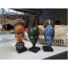 MASQUE AFRICAIN BOIS COULEUR 