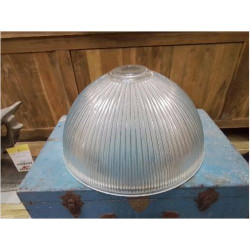 GLOBE DE LUSTRE VERRE VINTAGE