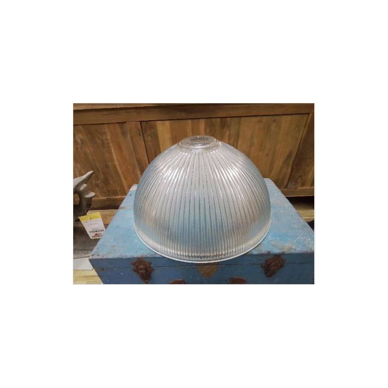 GLOBE DE LUSTRE VERRE VINTAGE