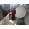APPLIQUE BORDEAUX GLOBE BLANC