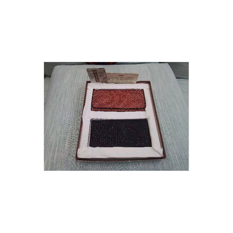 DUO PORTEFEUILLE COFFRET COUPLE INDEN JAPON 